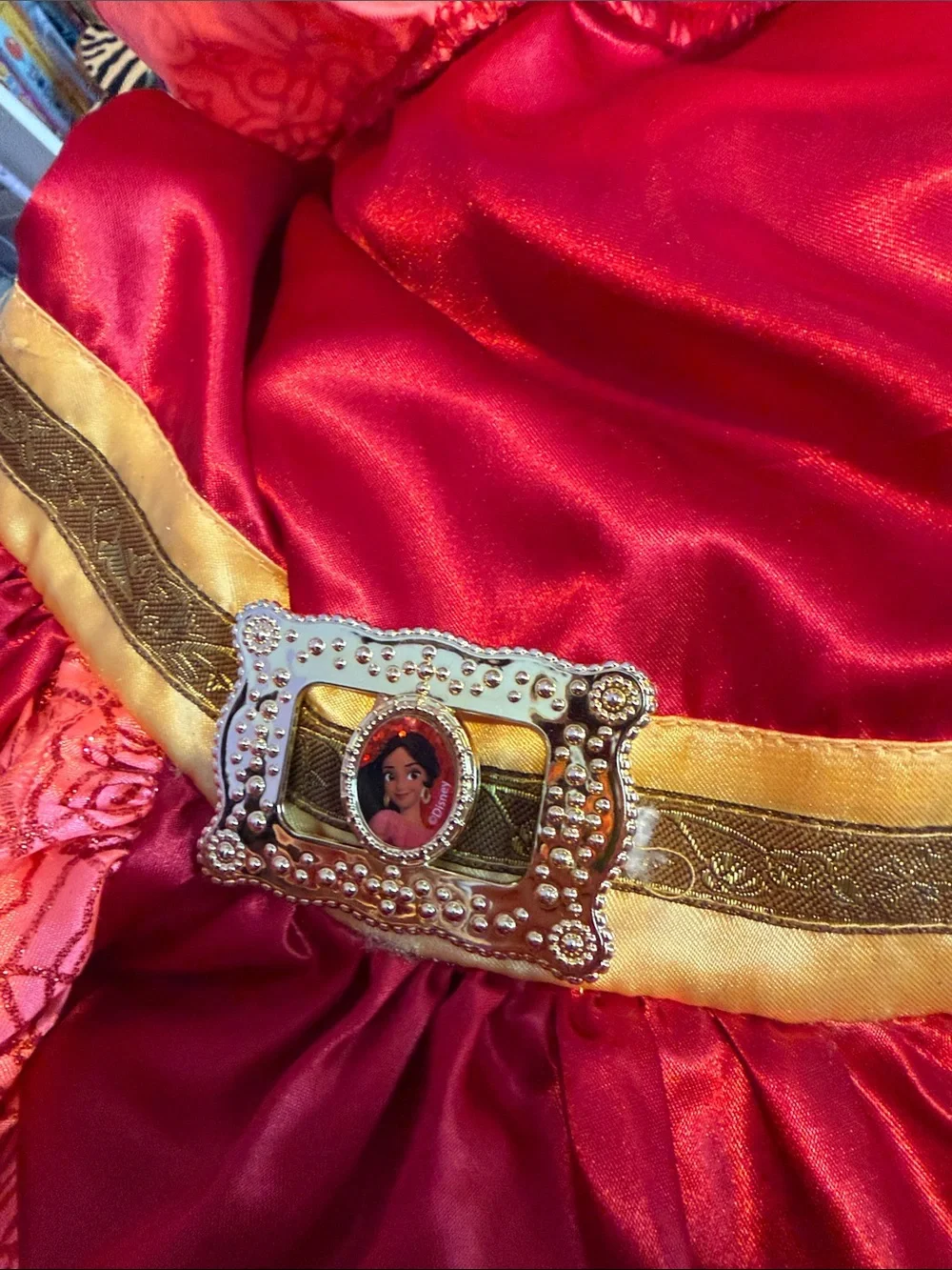 Princess Elena Red and Gold Girls' Costume Dress - Kids Costume